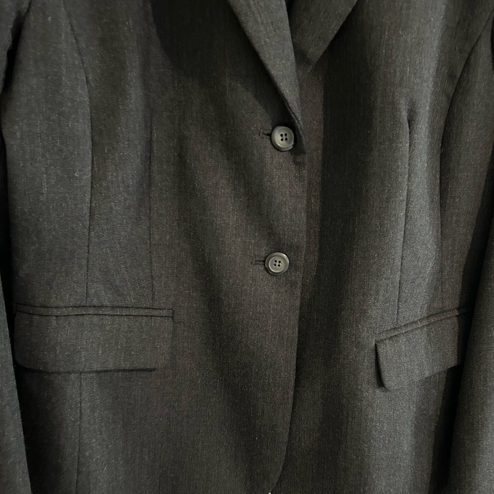 Pendleton Wool Blazer Gray Size 14 - image 4